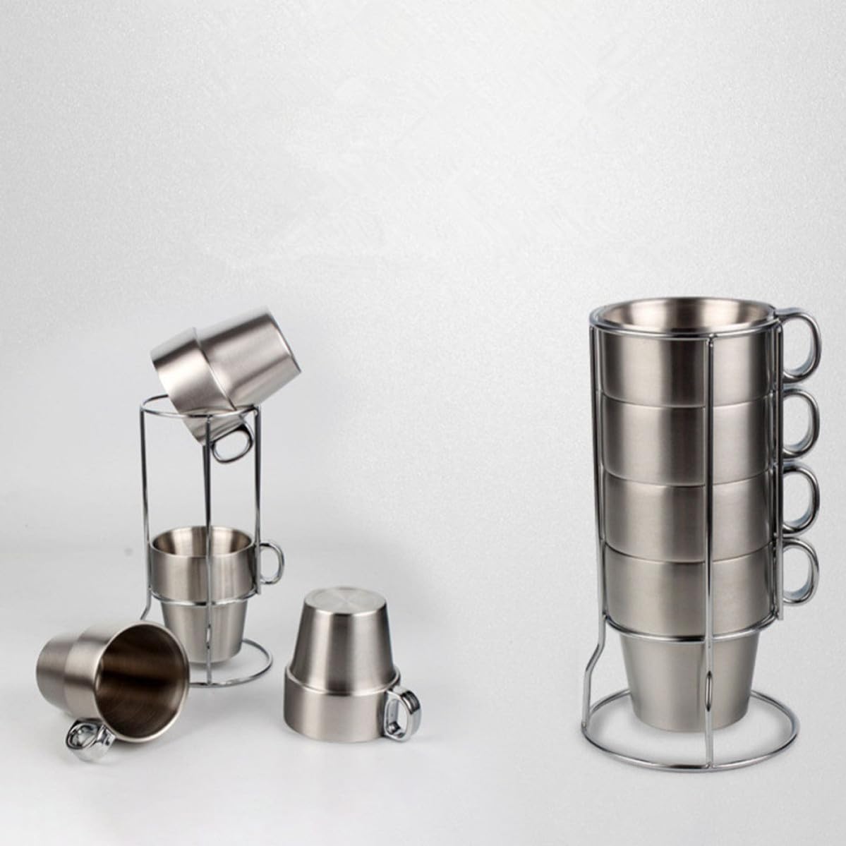 Taza Térmica de Acero Inoxidable Doble Pared, para Picnic