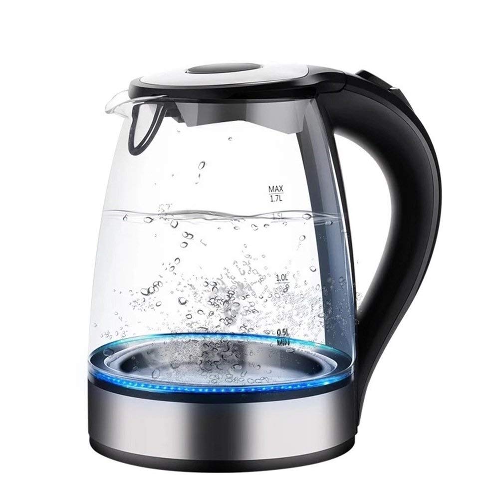 Elegant appearance Stainless Steel Glass Galvanic Kettle Off Automatically Handheld Anti-hot Galvanic Kettle Household Kitchen Tools Perfect Design