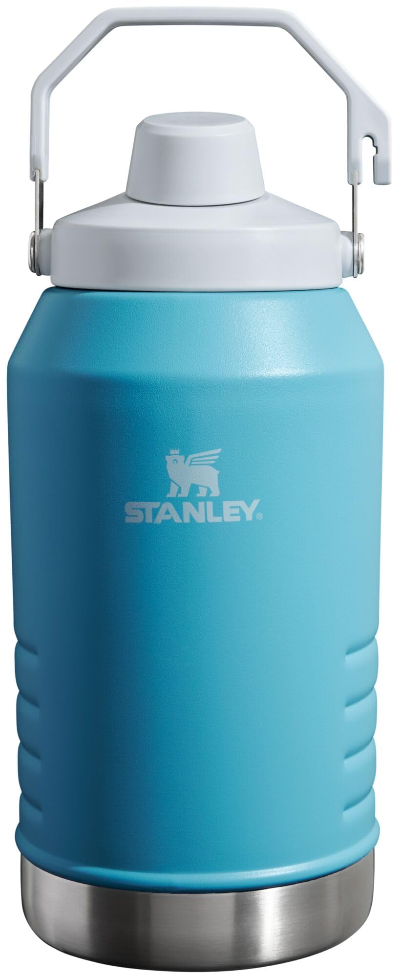 STANLEYIceFlow Fast Flow Jug with Handle 96 oz | Twist On Angled Spout Lid | Leakproof for Travel and Sports | Insulated Stainless Steel | BPA-Free | Pool