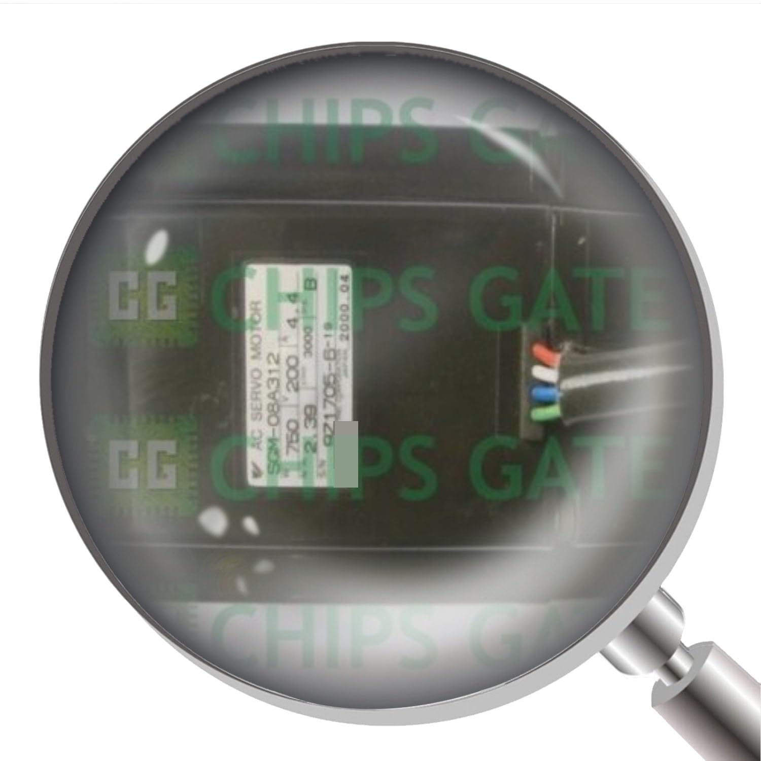 1PCS Used Servo Motor SGM-08A312 SGM08A312
