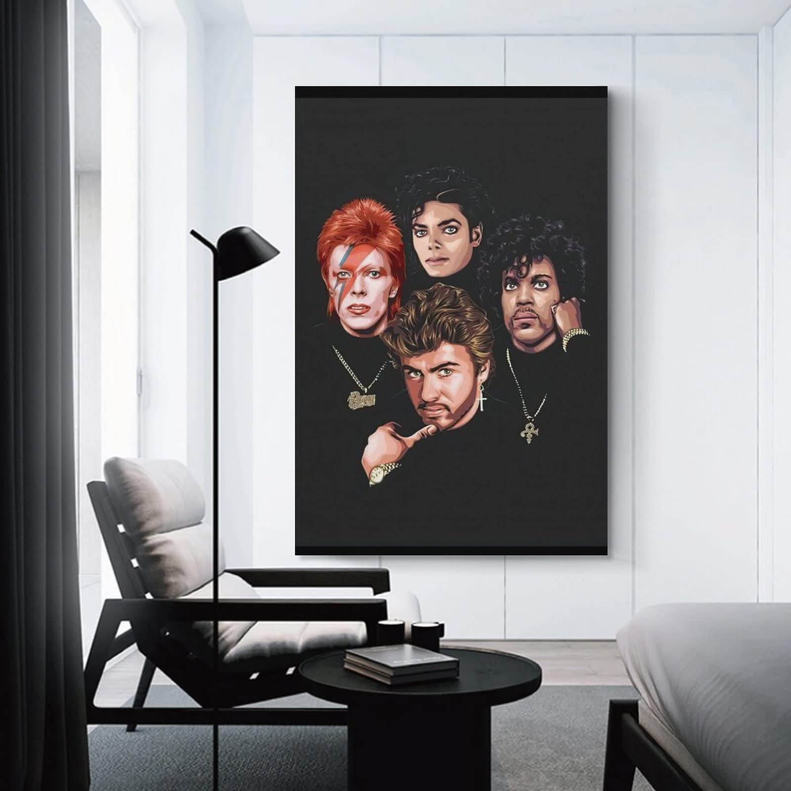 Poster Toile Madonna Music (1) - 30x45 Cm, Décoration Murale Salon Chambre Style Cadre