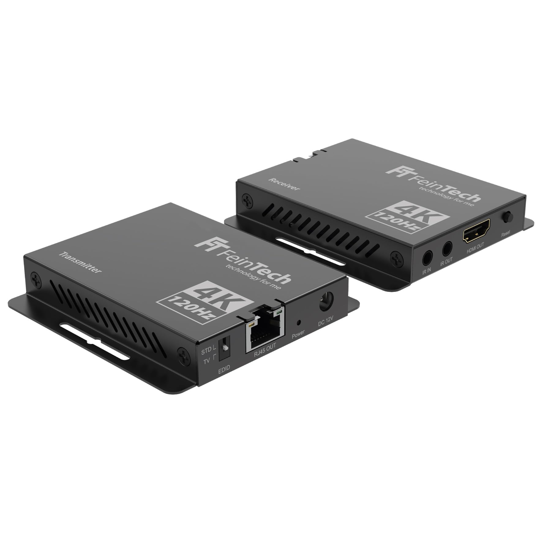 FeinTech HX240 HDMI 2.1 Extender 4K 120Hz HDR via cable de red 30 m HDMI a través de LAN CAT