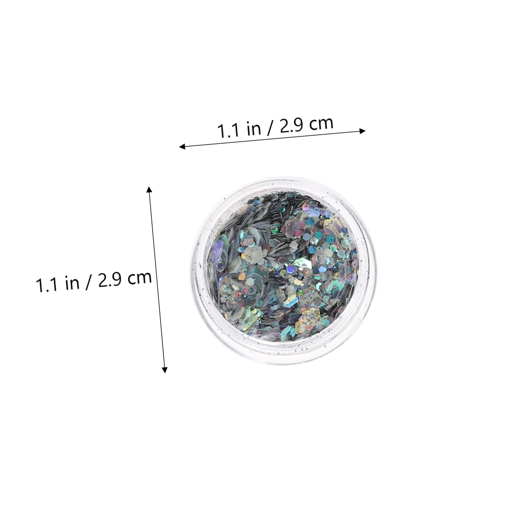 Didiseaon 36 Scatole Glitter Corpo Viso Flash Gel Per Stampaggio Unghie Bagliore Trucco Degli Occhi Ombretto Liquido Sirena Paillettes Gel Del Chiodo Liquido Smalto Per Unghie Gel Di Arte