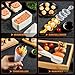 ISSEVE Sushi Making Kit, 25 in 1 Sushi Bazooka Maker with Sushi Molds, Bamboo Mat, Bamboo Chopsticks, Sushi Knife,Nigiri Mold,Onigiri Mold,Musubi mold,DIY Sushi Roller Machine