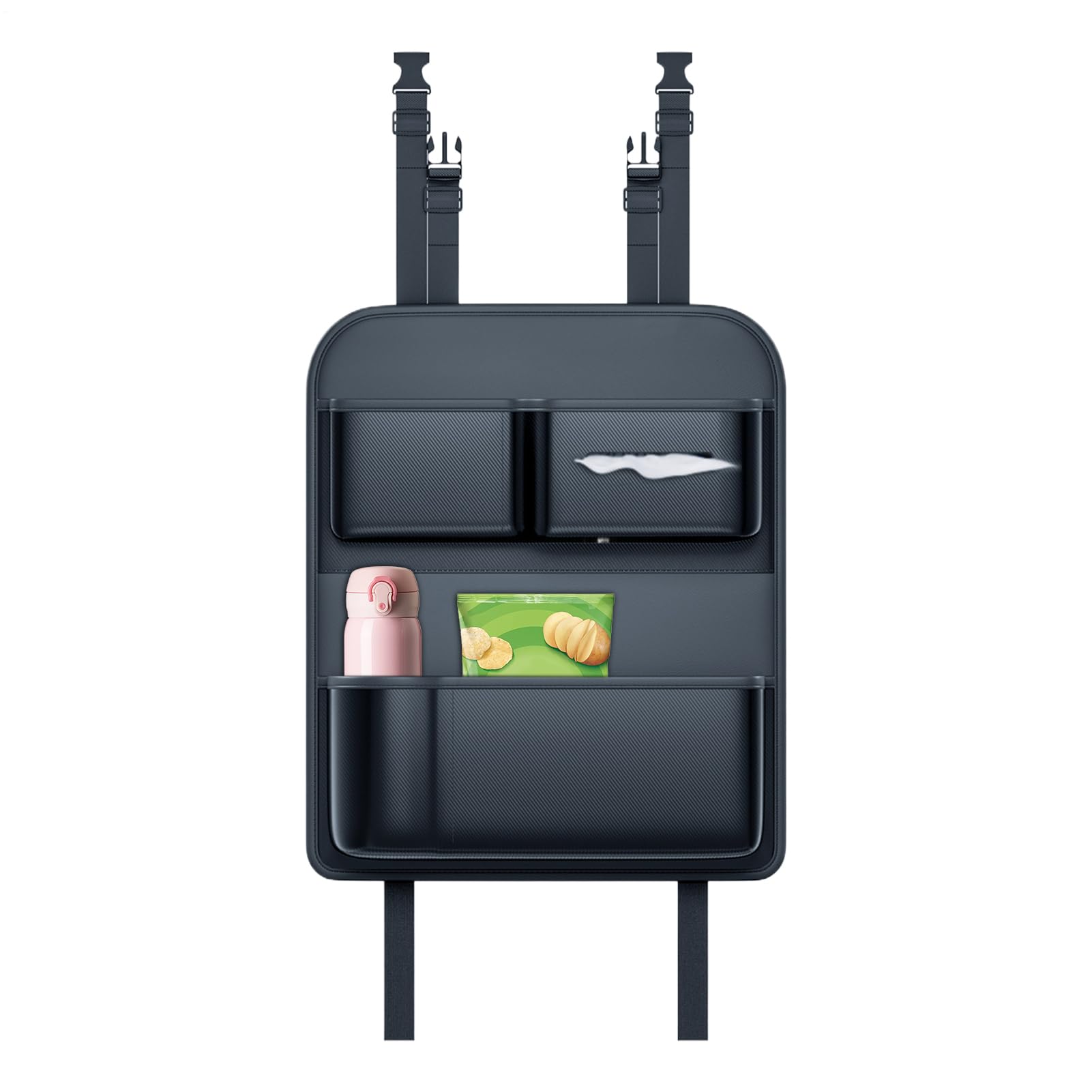 Generisch Organizer per schienale, grande volume, multi-tasca, per SUV, berlina, da viaggio e riporre giocattoli per bambini