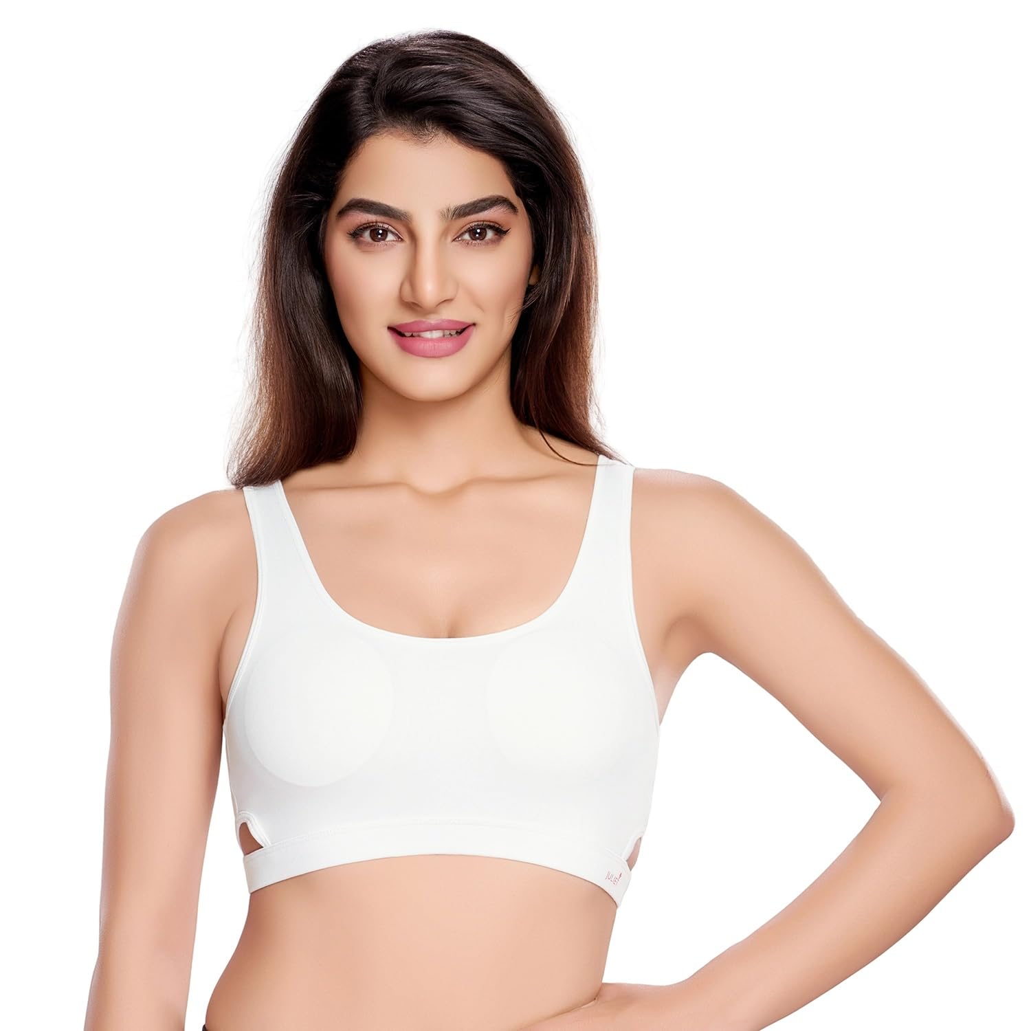 juliet Womens Cotton Soft Padded Non Wired Sports Bra (JS 90-4)-picture-35