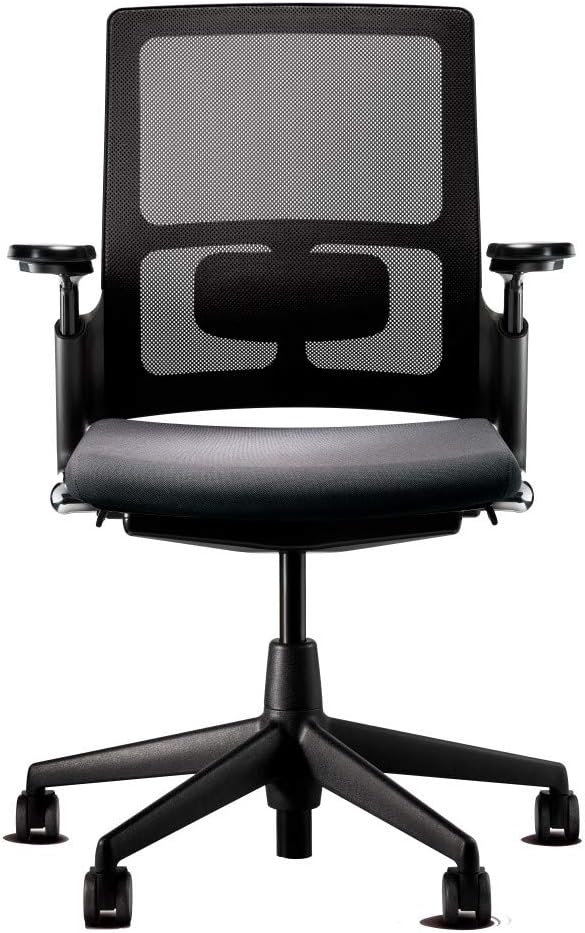 Ahrend 2020 Verta Ergonomic Sustainable Office & Desk Chair – Mesh Back, Synchronous Mechanism, 3D Armrests, Height-Adjustable Lumbar Support, NEN Certified
