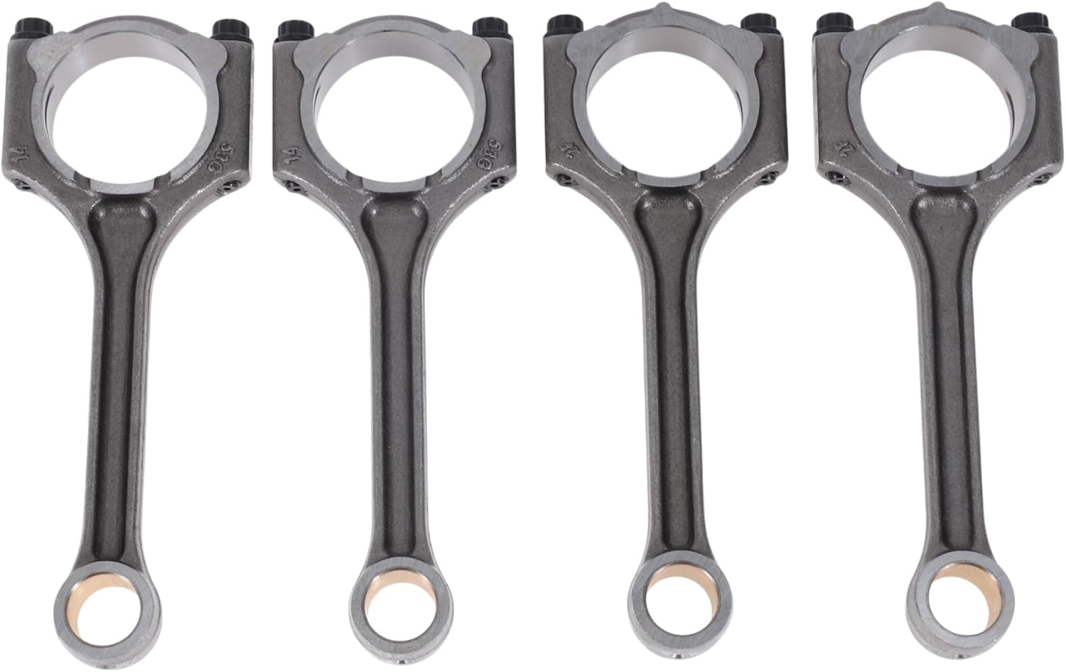 Motoforti 4 Pcs Engine Connecting Rod for Hyundai Elantra 2011-2015 for Hyundai Elantra GT 2013-2017 Con Rods No.235102E001/235102E410