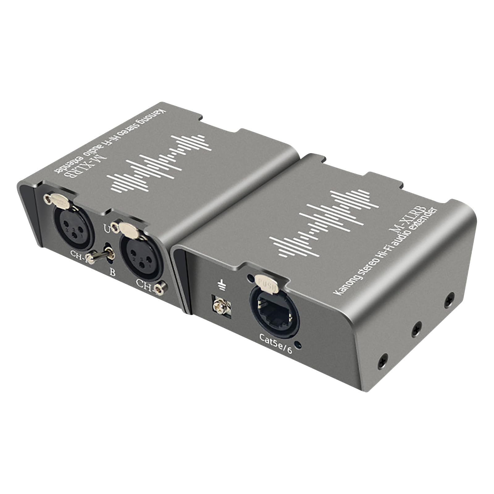 Steel Sound Indication Echoer unterstützt 1000 m bidirektionale Übertragung, ideal für Musiker und Tontechniker Bidirektionale Übertragung