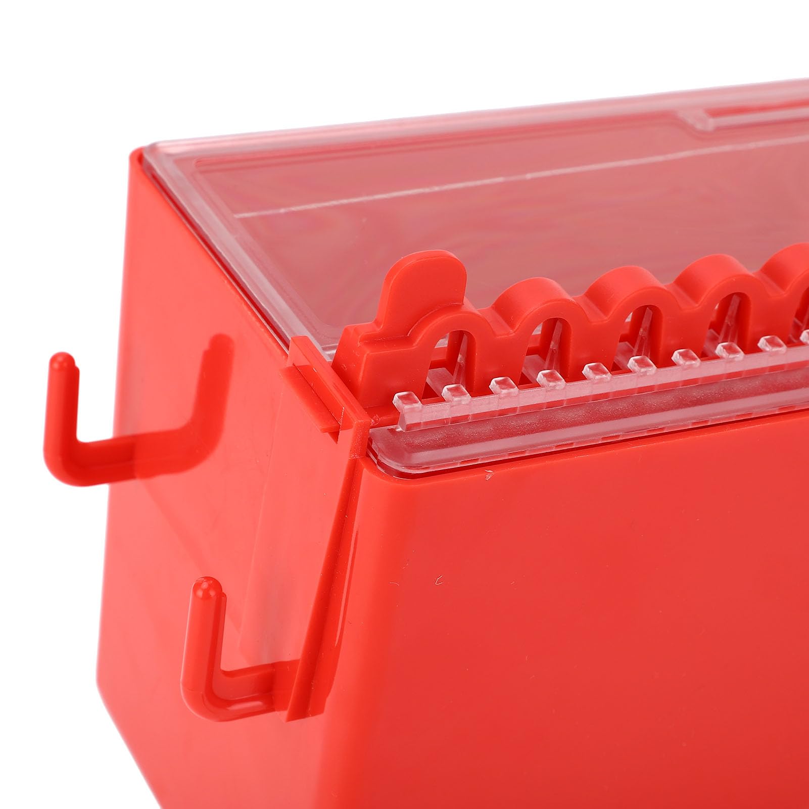 Lockout Tagout Gruppen-Lockbox Loto Box, Lockout Tagout Gruppenschlosskasten, Wandmontage Gruppenschloss 8 Loch Schlüsselstation mit Transparenter Platte für Fabriken