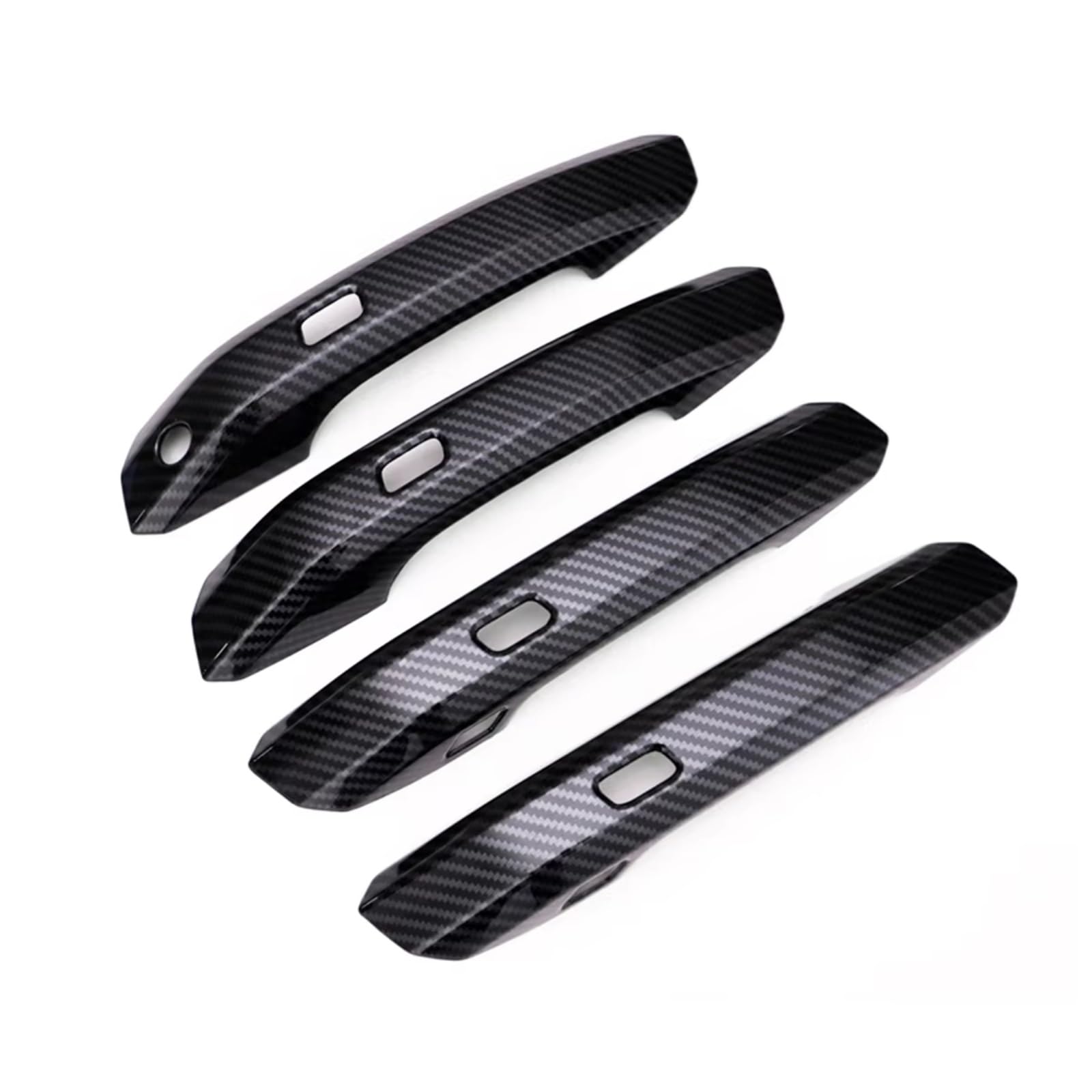 Ymnhbik One Color Door Handle Cover Compatible With A5 For Sportback For Coupe For Cabriolet 2018 2019 2020 2021 Car Door Handle Cover Decoration Exterior Access(Left Hand Drive)