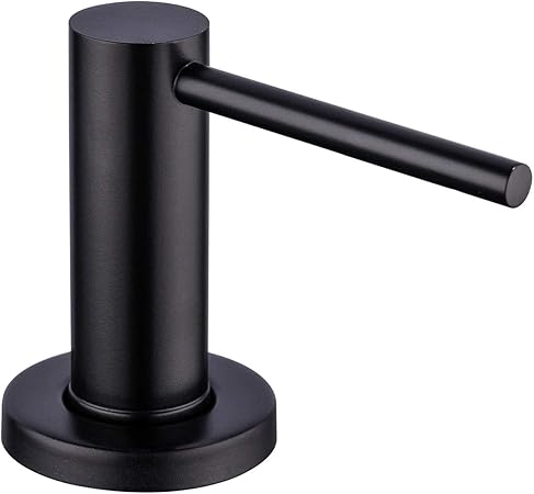 Matte Black Kitchen Sink Soap Dispenser GAPPO Countertop Pump Hand