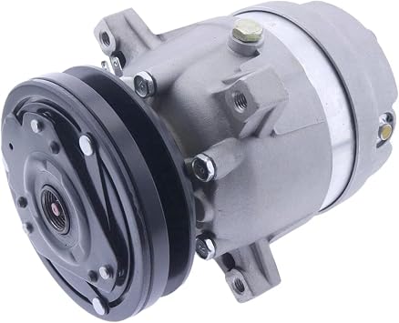 12V A/C Compressor 2208-6012B for Doosan Daewoo Excavator B55W | For Doosan Daewoo Excavator DX35Z DX53W DX55 DX60R DX62R-3 DX63-3 DX80R DX85R-3