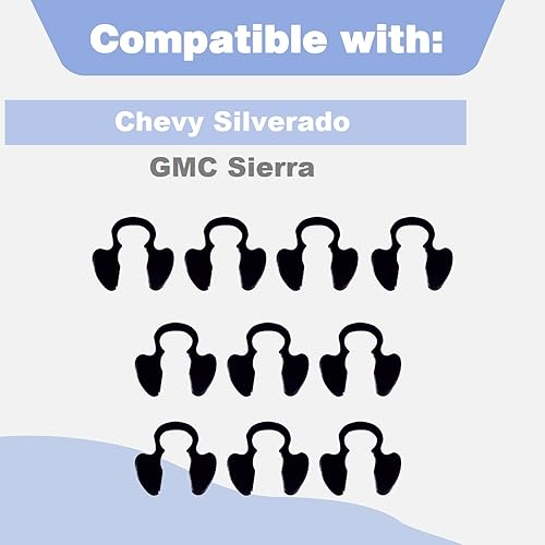 Miniatura 2 de CULMKARI 10 clips de cable de cambio compatibles con caja de cambios Chevy Silverado GMC Sierra 4l60e  4l80e