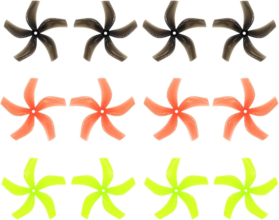 Gemfan D4-5 5 Blade PC Propeller M5 Mount 4 Inch FPV Mini Multicopter RC Accessories 12pcs 6CW 6CCW