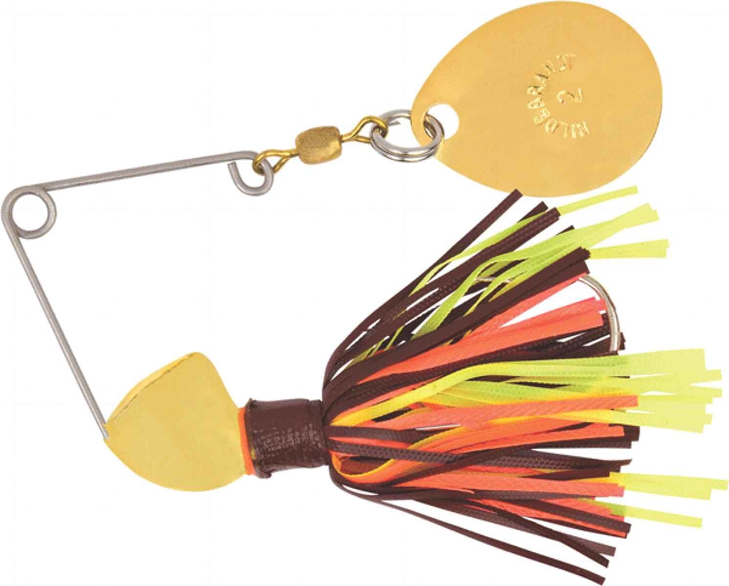 Hildebrandt 0DANG-CRA Spin Dandy 1/8 oz Gold/Crawdad Fishing Lure