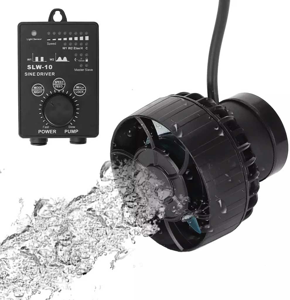 Jebao Jecod SLW-10 Pump in operation