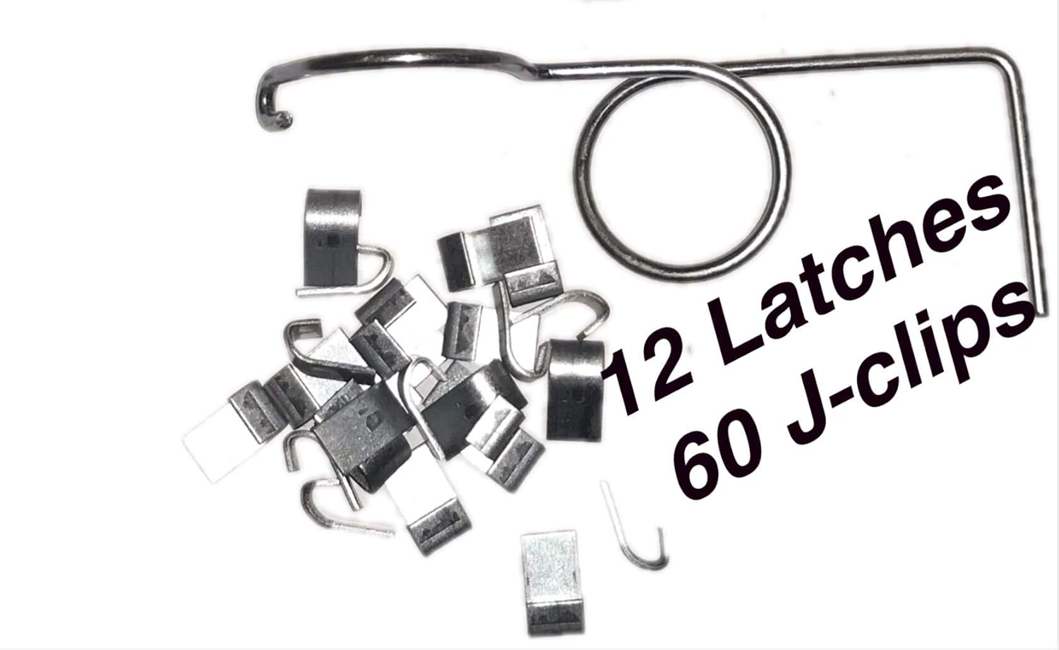 12 Pack Wire Door Cage Latches Right with