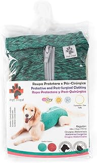 Roupa Cirúrgica Pet Med Duo Dry Regular Verde para Cães Tamanho 7