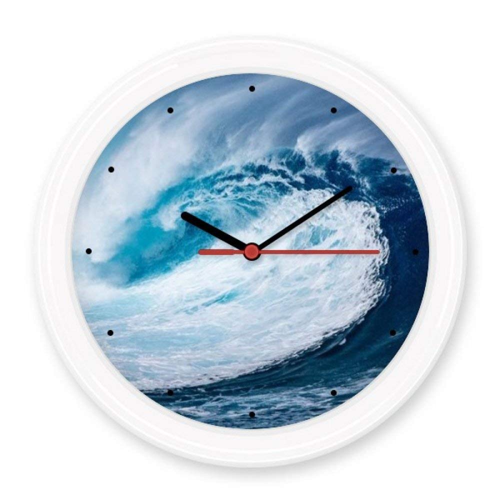 Horloge murale silencieuse blanche pour stopper le tic-tac agaçant du salon