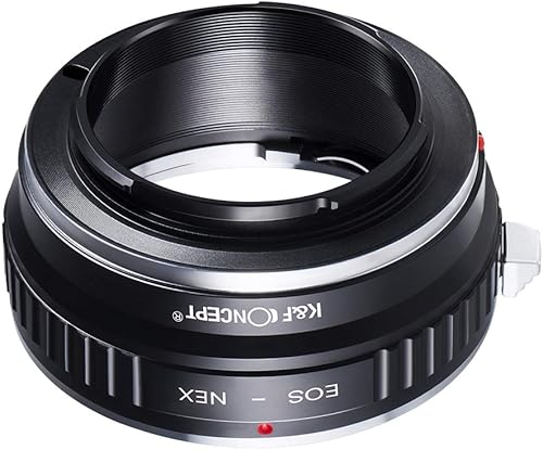 Miniatura 6 de K&F Concept Adaptador de montaje EF EF-S a E, adaptador de montaje de lente de enfoque manual compatible con lente Canon EOS a cuerpo de cámara Sony
