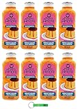 8x Puro Amore Duschgel Dolci e Coccole Bagnodoccia Duschgel Vanille-Crème-Karamell 650ml + Beni Culinari Kostenloser Schlüsselanhänger