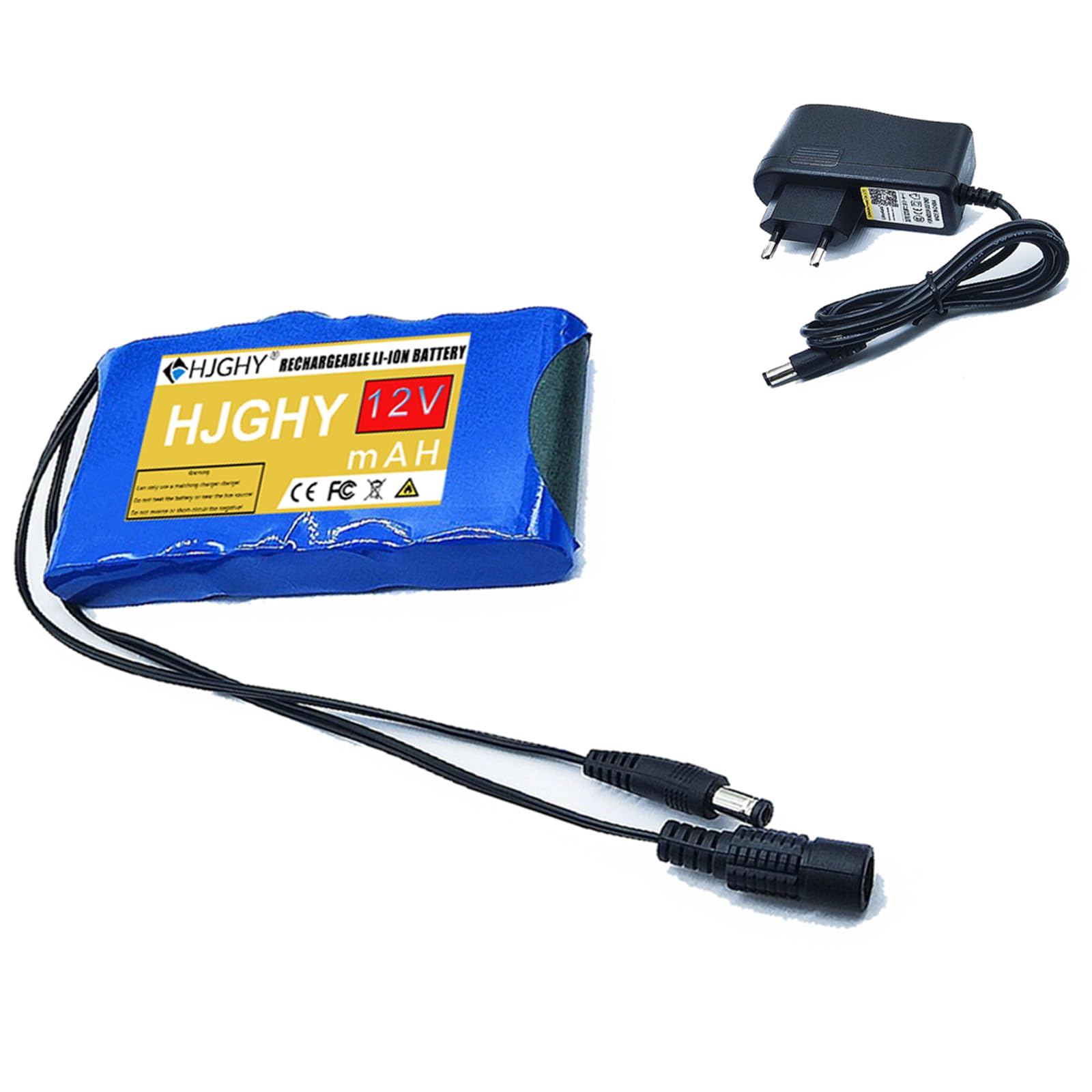 12 V Akumulator zamienny do ładowania 12 V 6800 mAh Akumulator litowo-polimerowy do ładowania zewnętrznego 12 V Akumulator do oświetlenia LED