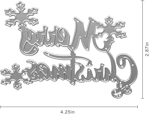 Miniatura 7 de Troqueles de metal para cortar copos de nieve, diseño de copos de nieve de seis formas diferentes, plantillas de plantillas para álbumes de recortes