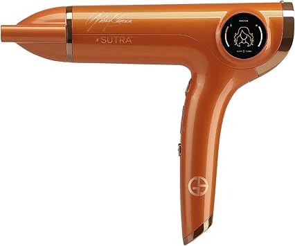 SUTRA The SAMRA Dryer with Healthy Heat Technology | Professional Ionic Hair Dryer with Intelligent Temperature Control, LED Display, Diffuser & Concentrator
