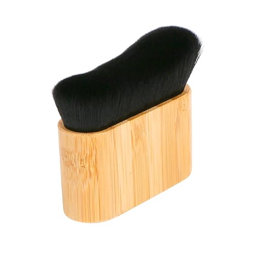 Yoseng Kit de cepillo autobronceador 2 en 1 y aplicador de autobronceador, para una experiencia de autobronceado impecable y fácil, bambú