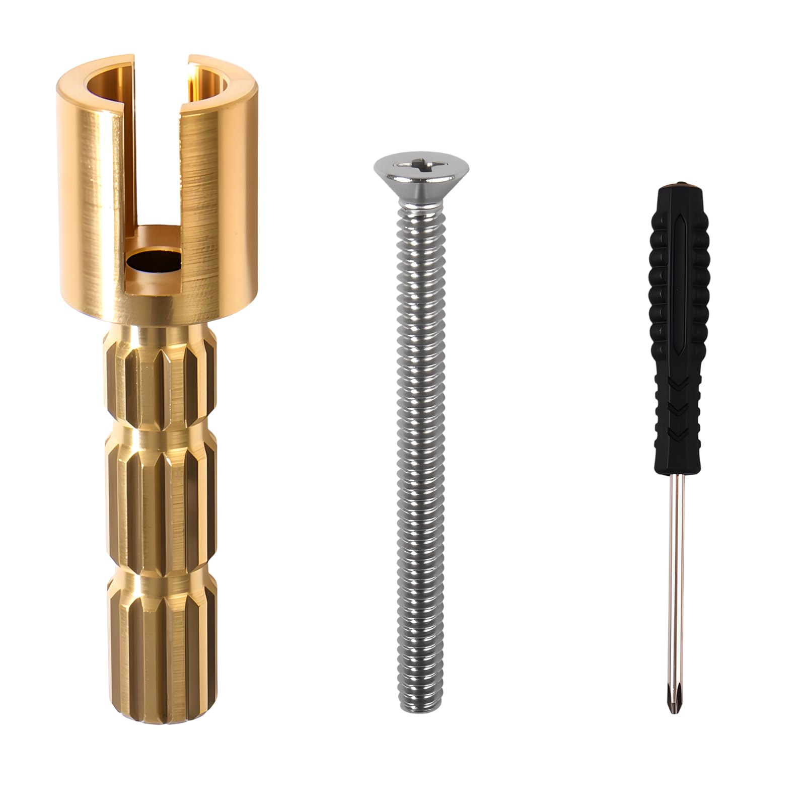SPEEDWOX 970-0770 Stem Adapter with Screw Faucet Extender Shower Standard Valve Extension Stem Replacement for 970-0770 Plumbing Equipment Compatible with Shower Valve Trim Handle Stem Extension Tub