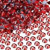 1440 Pieces Hotfix Rhinestones Crystals Hot Fix Clear AB Crystals Round Flatback Gems Glass Stones...