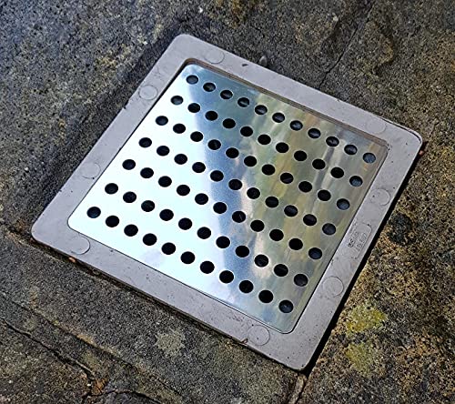 Verabschieden Sie Sich von verstopften Abflüssen mit der SIYOTO-Ablaufabdeckung aus 304 Edelstahl – 99-Loch-Anti-Verstopfungsschutz (15 x 15 cm)