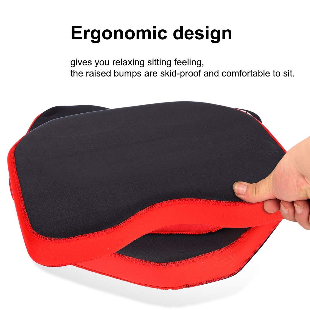 Alomejor sedile cuscino portatile antiscivolo kayak canoa pesca cuscino ergonomico cuscino da sedia per pesca campeggio