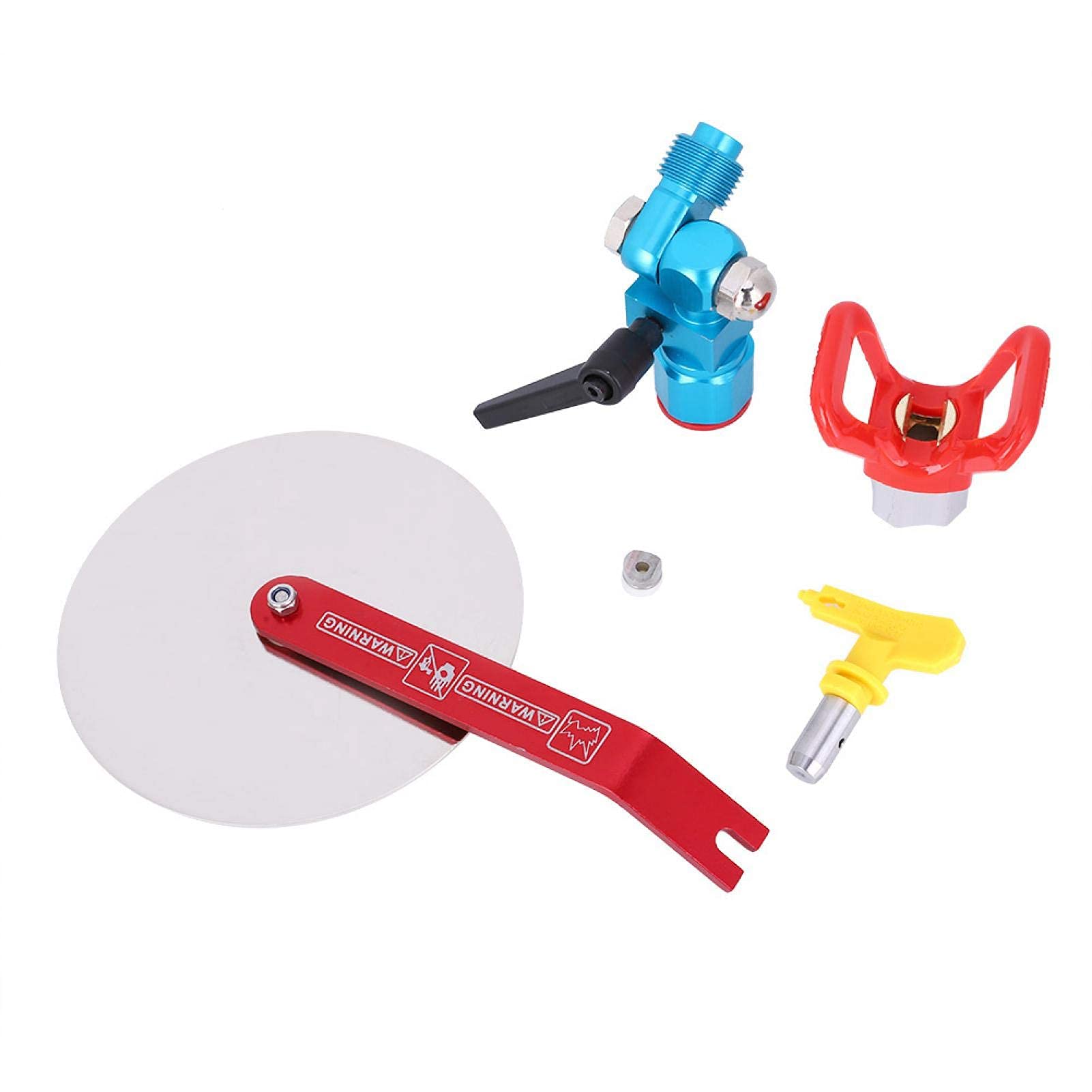 Spray Guide- Paint Sprayer Spray Guide Accessory Spray Guide Tool Paint Sprayer Guide with G7/8in Connector