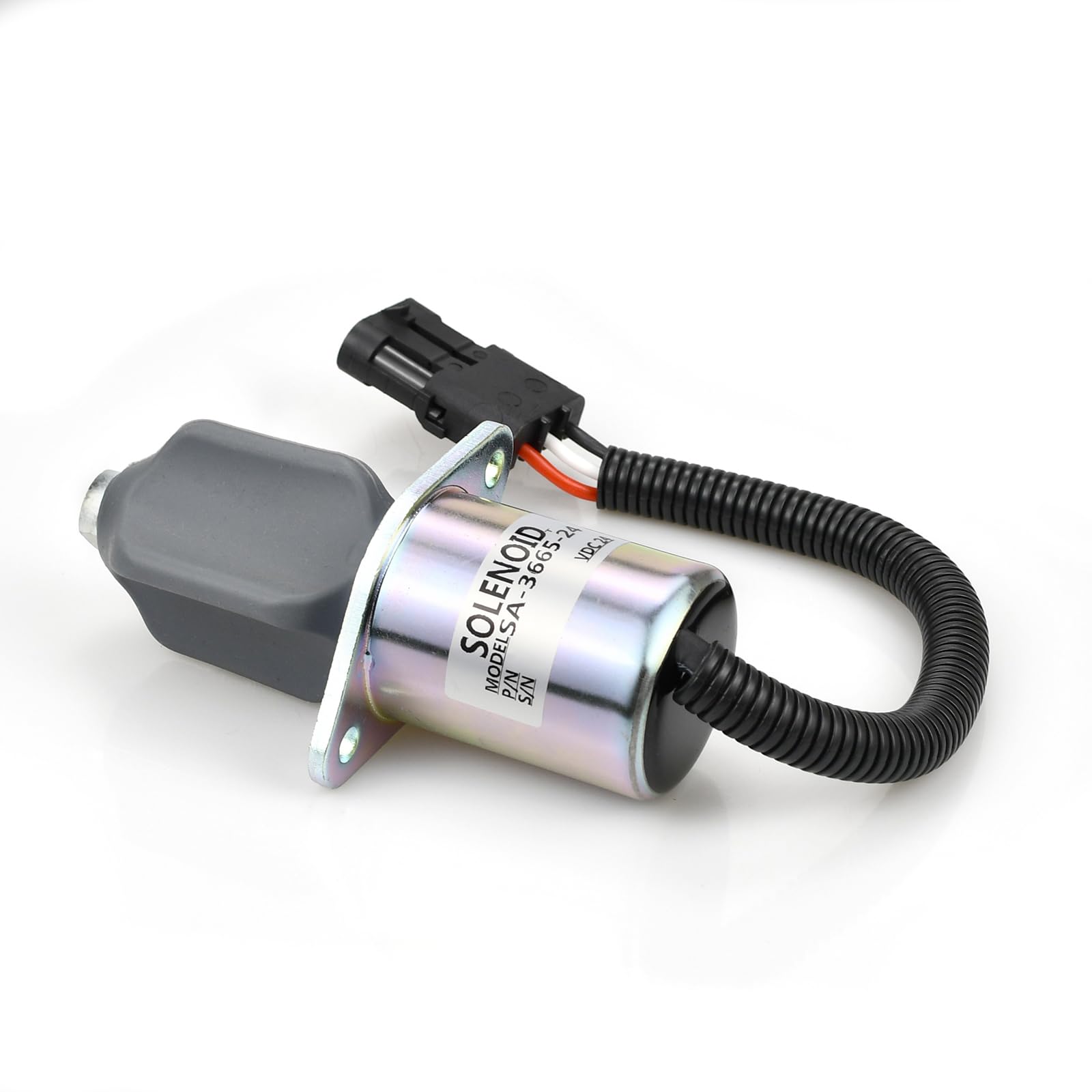 Électrovanne d'arrêt de carburant 24V pour maintenance Kubota 4HP