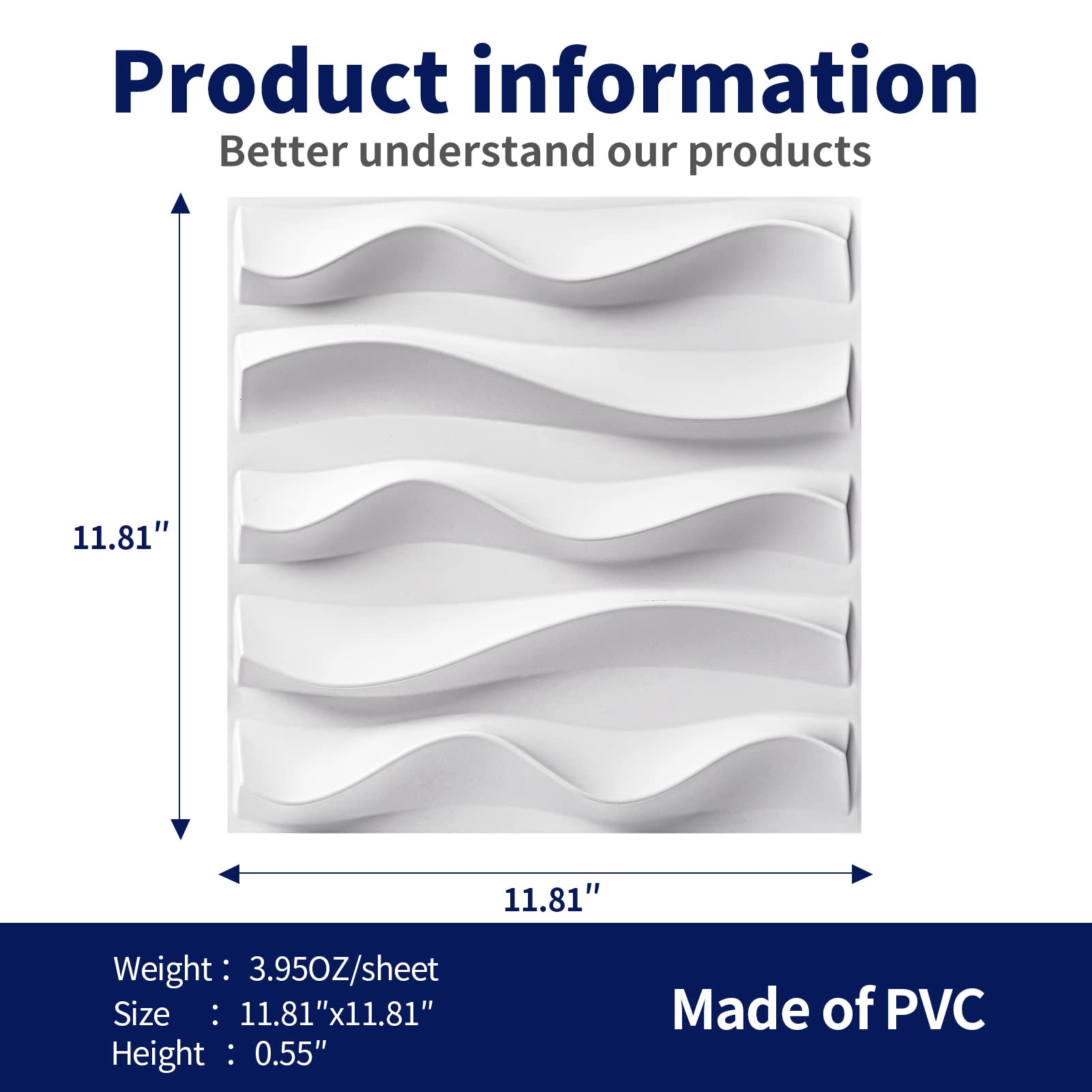 Snapklik.com : Art3dwallpanels 33 Pack 3D Wall Panel For Interior Wall ...