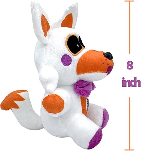 Miniatura 3 de Milenzom Lolbit - Peluche de 8 pulgadas, 5 Nights Freddy, regalos para fanáticos