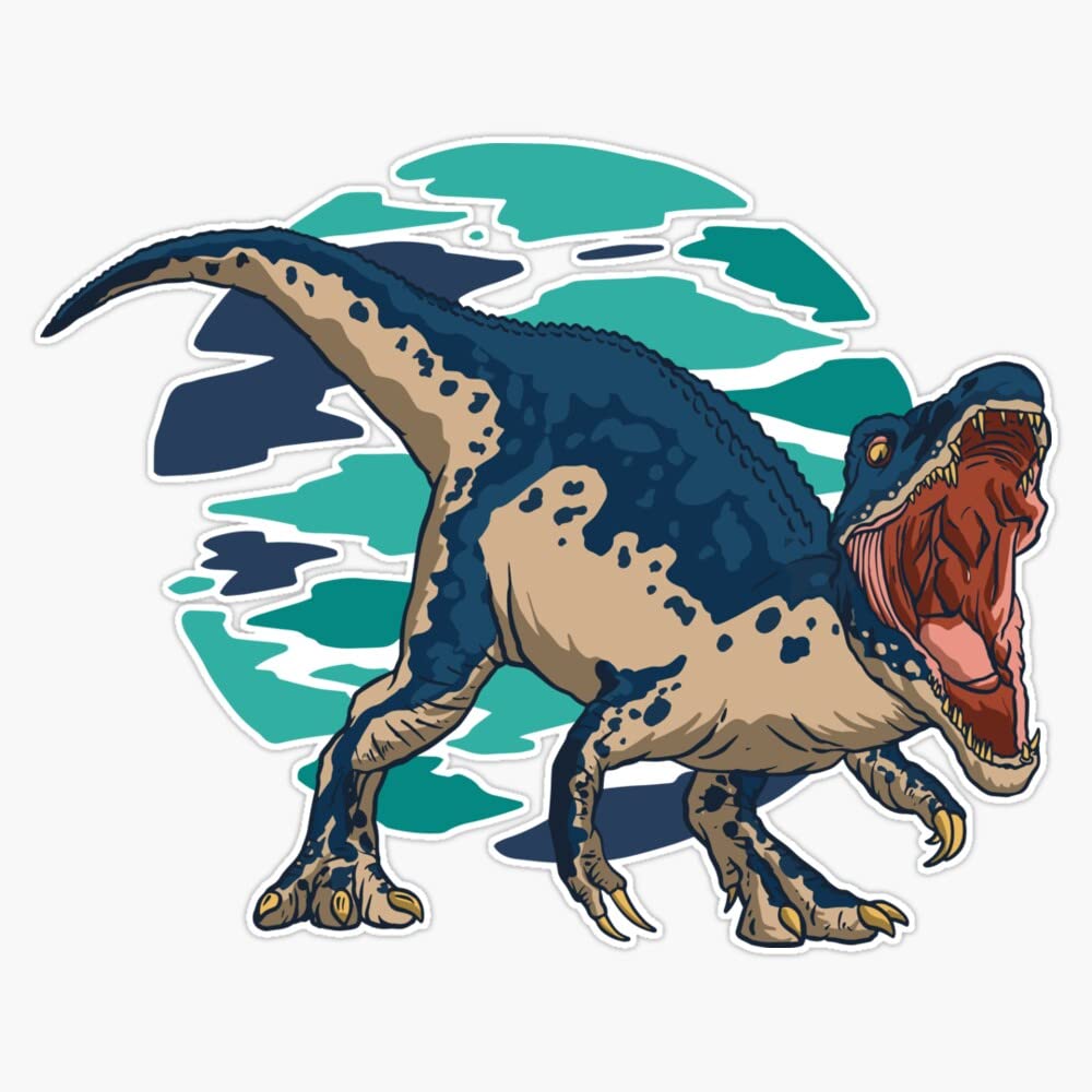Baryonyx Dinosaur Sticker Decal Size 5"