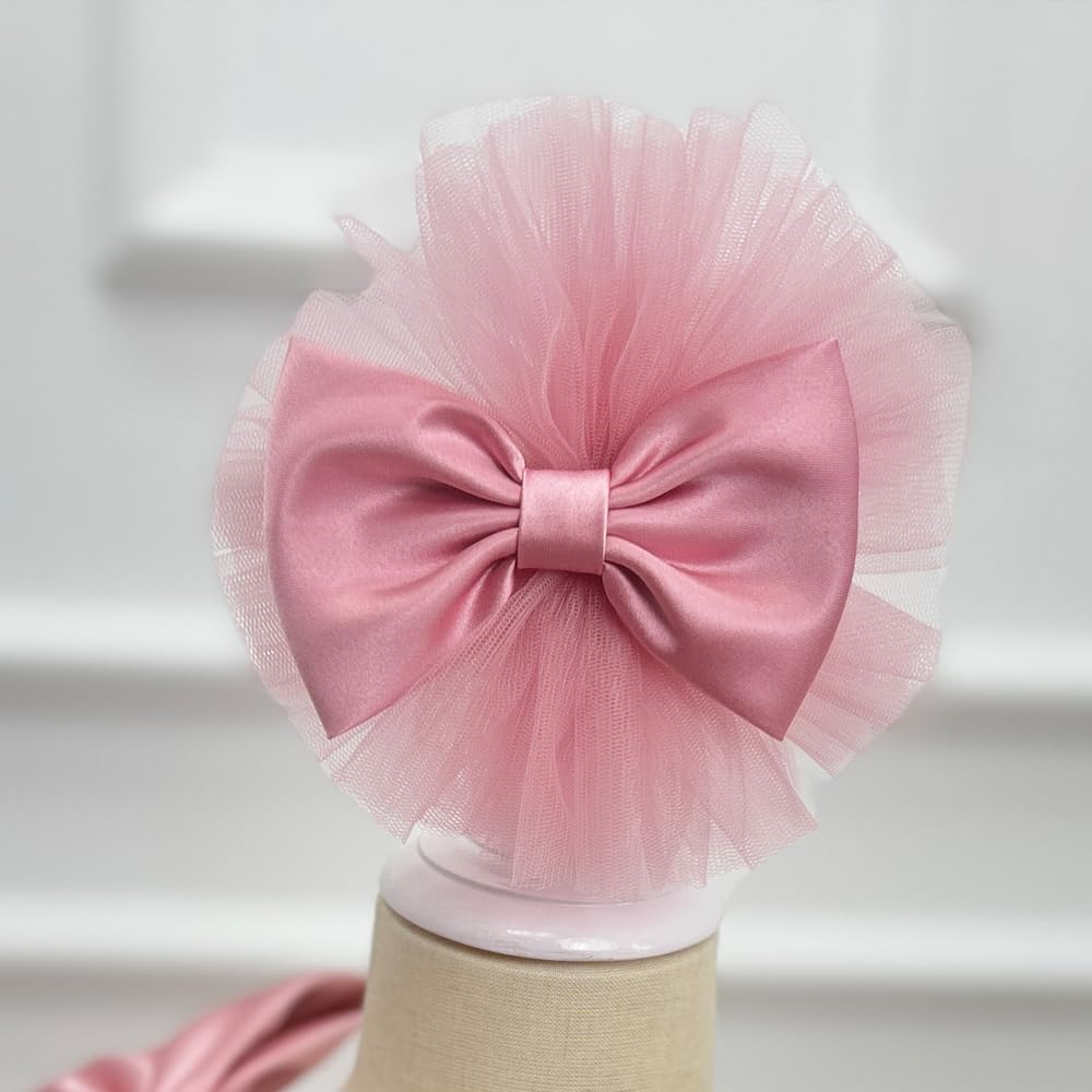 KLFFLGID Pageant Dresses for Toddler Girls Sequis Flower Girl Dress up Toddler Pageant Puffy First Communion Dress 12M-7T - Image 8