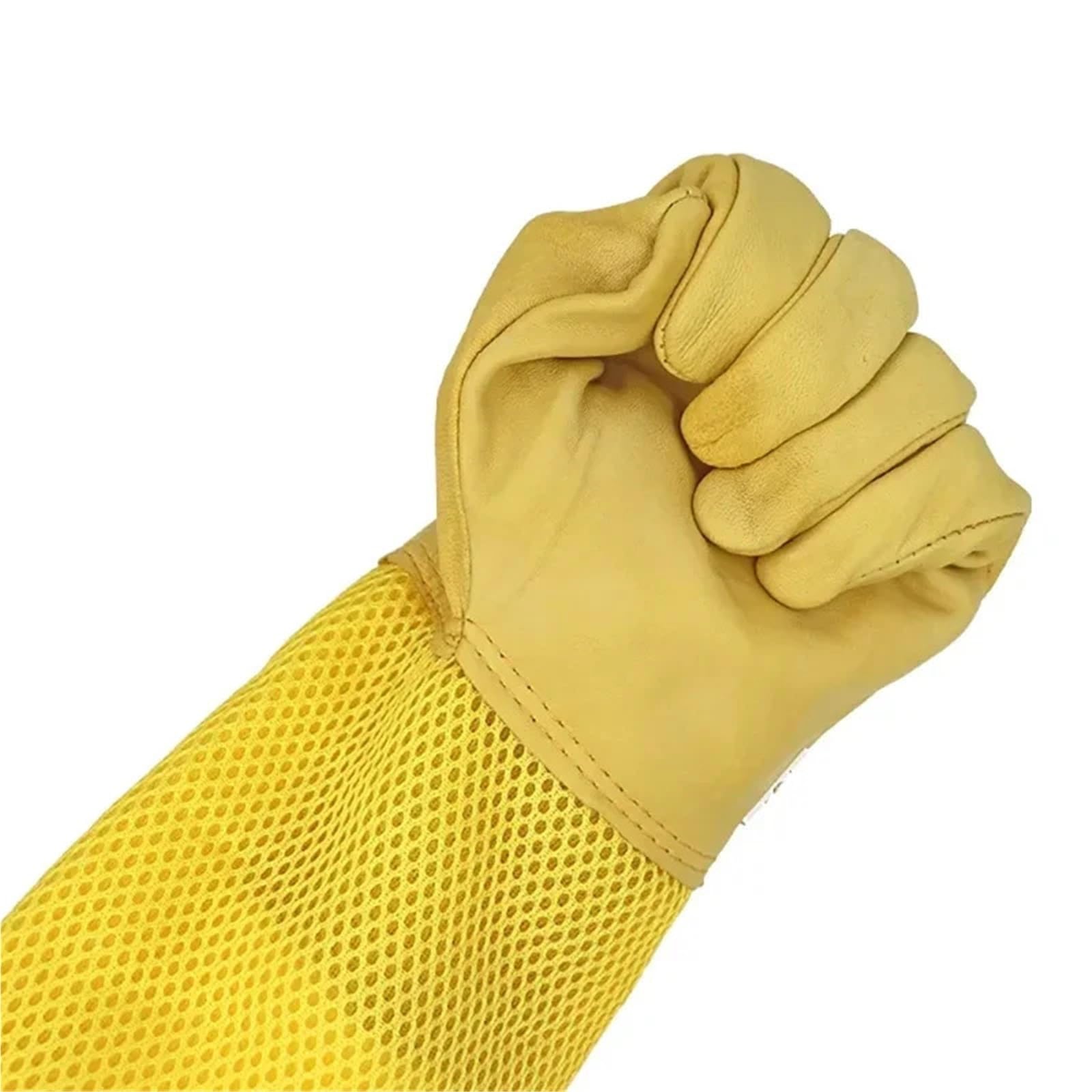 Strumenti per l'apicoltura, Guanti Antivento In Pelle Di Pecora Da 5 Pezzi, Coperture Protettive Professionali Per Apicoltori, Strumenti Ventilati E Per Alveare