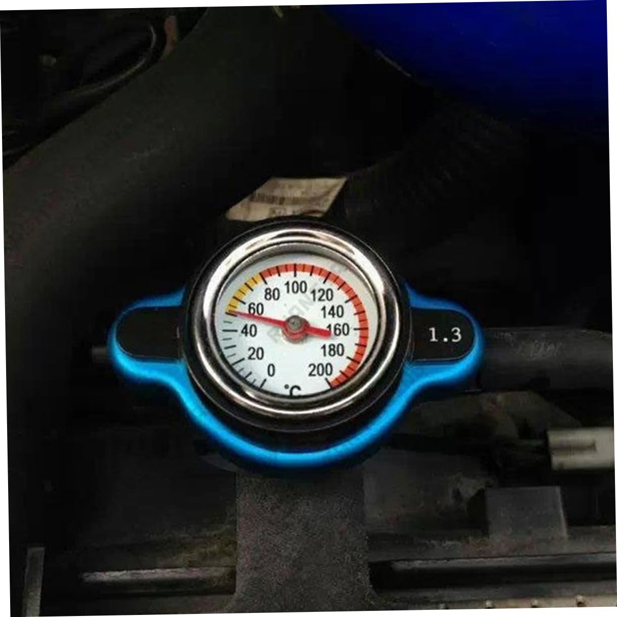 Tapa Del Radiador Termostático Para Coche Indicador De Temperatura Medidor De Bar