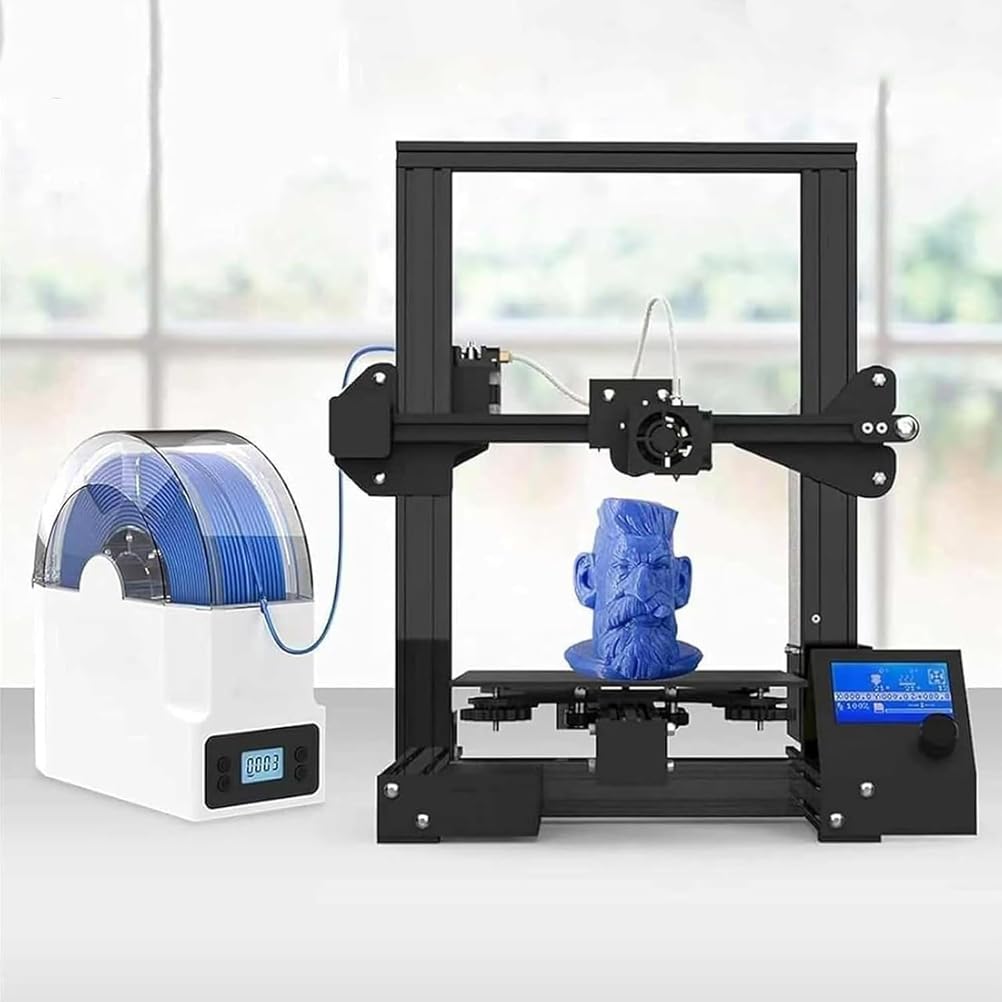 Secador De Filamento para Impresión 3D, Deshidratador Filamento Impresora 3D con Pantalla Táctil, Calentamiento Rápido De 360° Y Temperatura Ajustable 40 ℃ -55 ℃, para Hogar Y Estudio