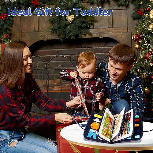 QKTYB Busy Board 20 in 1 Montessori Giocattoli a