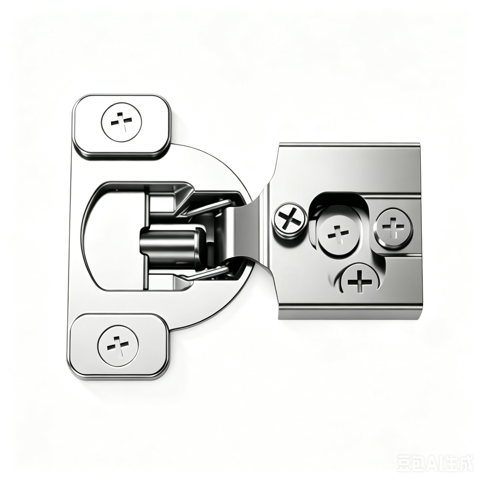 STIANC 50 Pcs 1/2" Overlay Soft Close Cabinet Hinges 105° 3D Adjustable — image 1