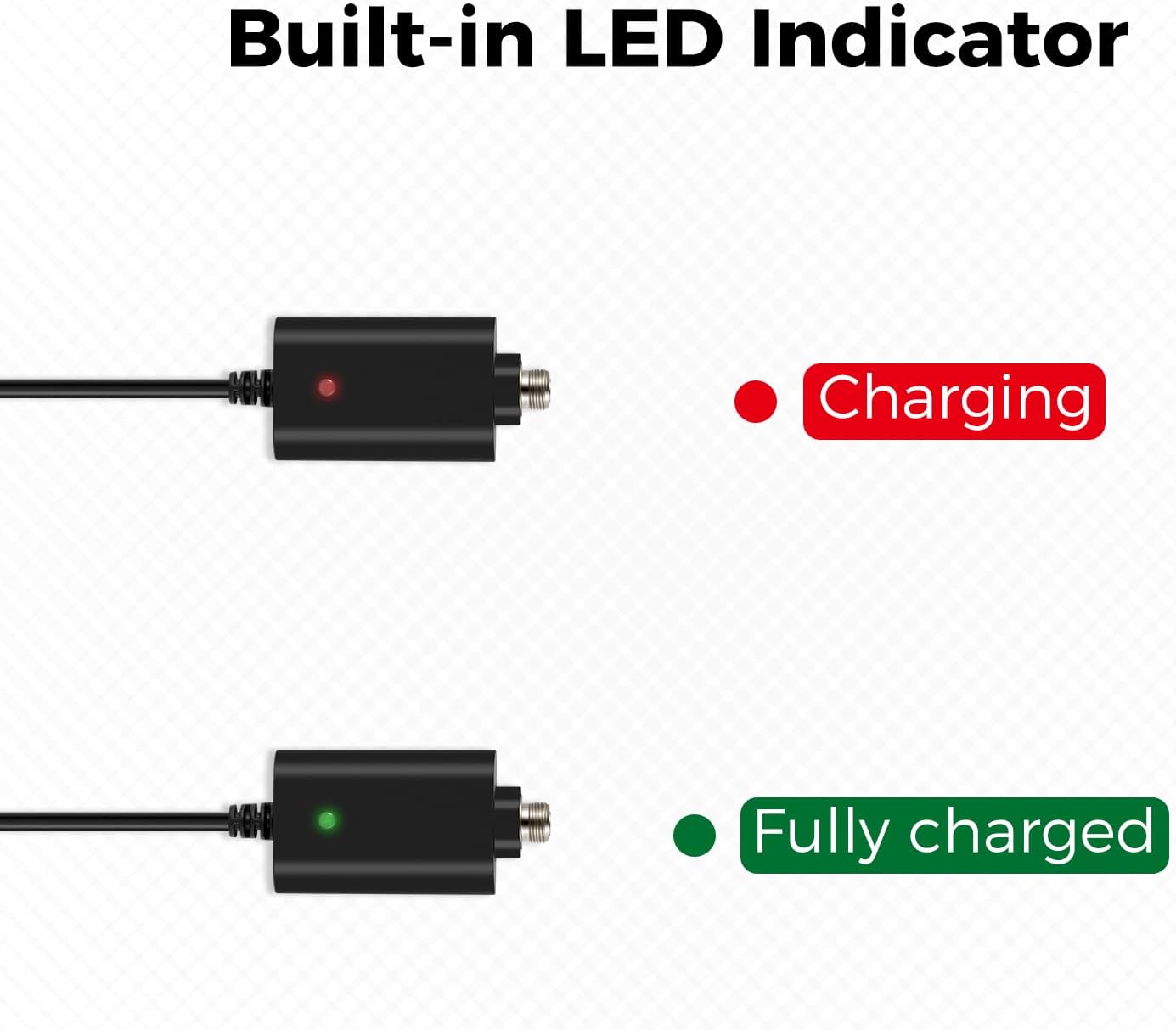 USB Thread Charger Cable & Thread Charging Adapter Set, Compatible with Thread Soldering Iron