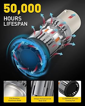 Amazon.com: AUXITO 2025 Upgraded 1156 LED Bulbs Turn Signal