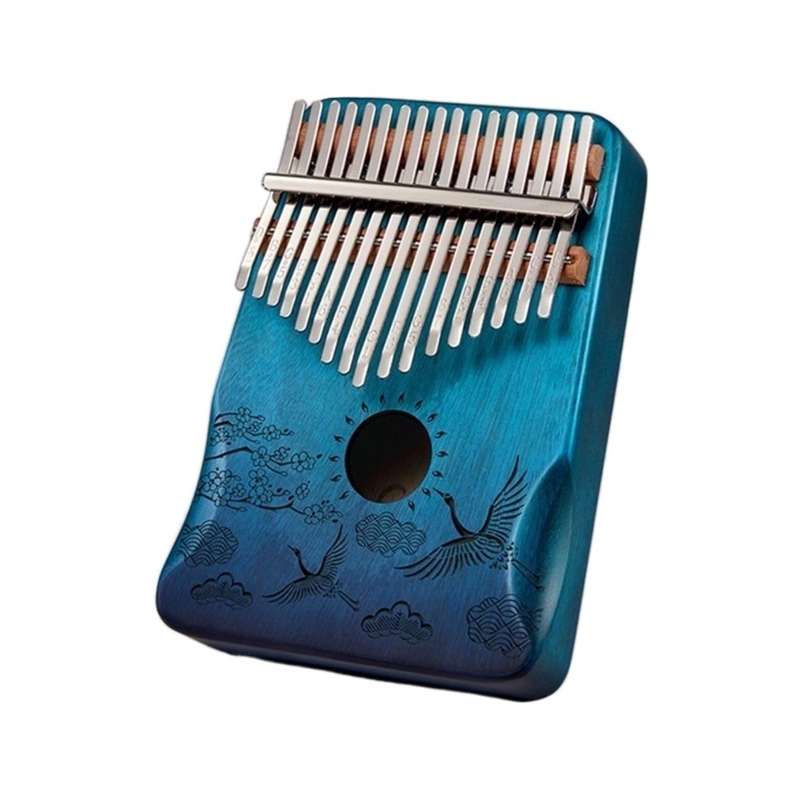alumno Kalimba Instrumentos Musicales De Piano De Pulgar Kalimba De 17 Teclas (Color : 4)