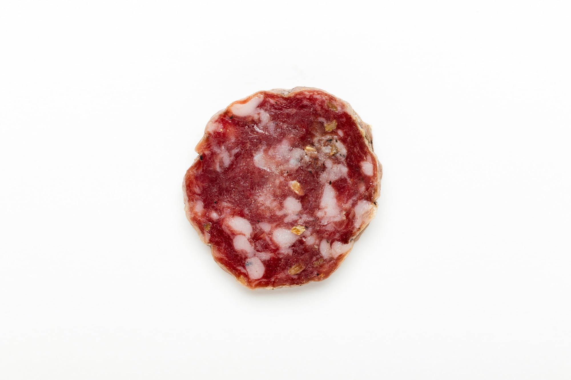 Tomassoni Salami Italien aux Graines de Fenouil, Salame al Finocchio, sans gluten et sans lactose, produit artisanal 100% italien, spécialités gastronomiques, emballé sous vide entier 280g