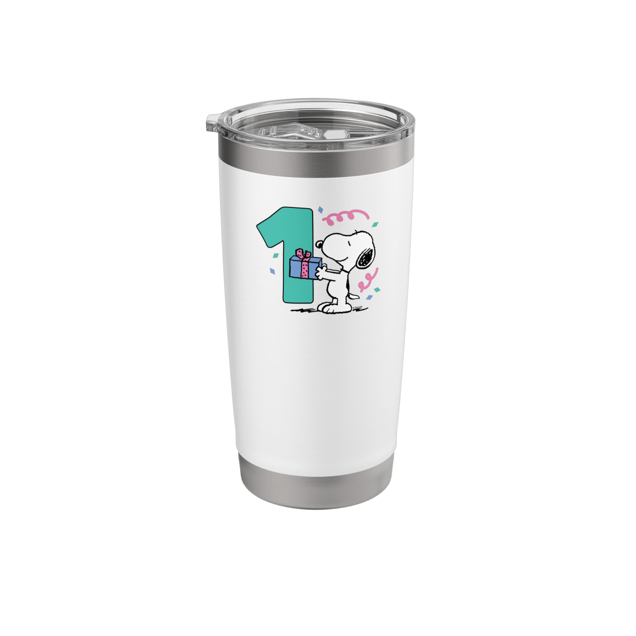 Peanuts - Snoopy 1st Birthday Party Stainless Steel Insulated Tumbler